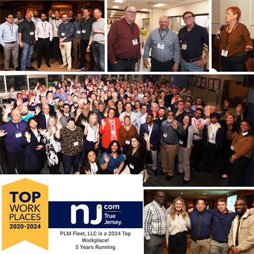 PLM Fleet is honored to earn New Jersey Top Workplaces 2024 for the fifth year in a row.