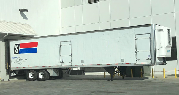 AEM and PLM introduce an alternative energy refrigerated trailer